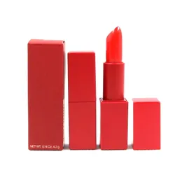Lipstick Lip Stick Matte Red Stick Fácil de usar coloração nutritiva de maquiagem de maquiagem batons no atacado