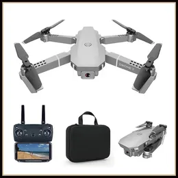 E68 Mini Piccolo Drone 4K Camera Adulti Bambini Aereo telecomandato Giocattolo One Key Ritorno Controllo vocale UAV per principianti