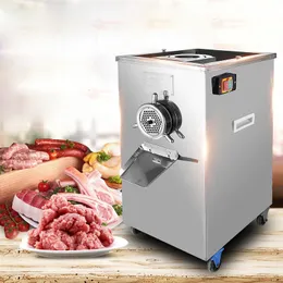 400kg / h Stainless Steel Meat Mincer Large Commercial Meat Grinder Beef Mutton Fresh Minced Crusher Fish Shredder