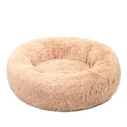 Kedi Yatak Mobilya Büyük Yatak Evi Yuvarlak Lounge Kennel Kapalı Sisal Çanta Kış Premium Ürünleri Camas Para Gatos Coussin Chat OO50MW