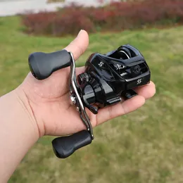 Baitcasting Reel 12+1BB Carp Fishing Gear Wheel 7.2:1 Left/Right Hand Bass Bait Casting Saltwater