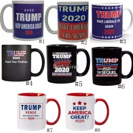 NEW!!! Trump Coffee Mugs Election U.S.A Make America Great Trump Ceramic Coffee Milk Cup Donald Trump Handgrip Ceramic Cups