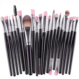 AAA5 Fast ship 20Pcs Soft Makeup Brushes Professional Cosmetic Make Up Brush Tool Kit Set 1set