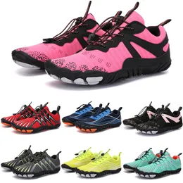 2021 Four Seasons Five Fingers Sports Shoes Mountaineering Net Extreme Simple Running、Cycling、Hiking、Green Pink Black Rock Climbing 35-45 Color 128