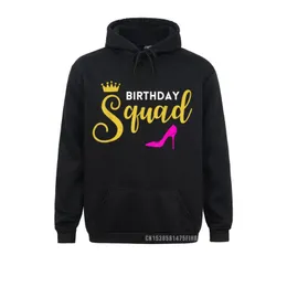 Heren Hoodies Sweatshirts Birthday Squad Sweatshirt voor vrouwen grappige tees hoodie /herfst mannen vintage kleding 2021 lange mouw