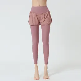 Yogaforld Leggings Designer Tracksanit Frauen Ropa de Mujer Mädchen mit innerer Auskleidung und Außenschurkshorts in der Sportfindung weibliche zweiteilige zweiköpfige Hose