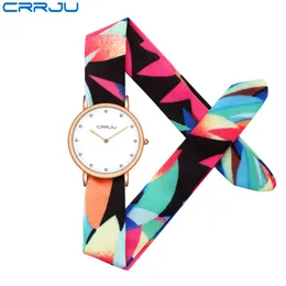 CRRJU Floral Design Fall Movt Wasserdicht Leben Uhr Frauen Relogio Feminino Luxus Marke Damen Kleid Uhr Weibliche 210517