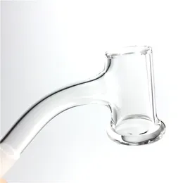 Mini HQ Evan Shore Quartz Banger Nail z fajką wodną w pełni spawane 16mm wiadro grube dno diamentowe fazowane góry 2mm grube bez kopuły palące paznokcie