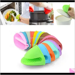 Other Bakeware Kitchen, Dining Bar Home & Gardenmicrowave Sile Durable Heat-Resistant Gloves Oven Pliable Heat Insulation Mitt Waterproof Coo
