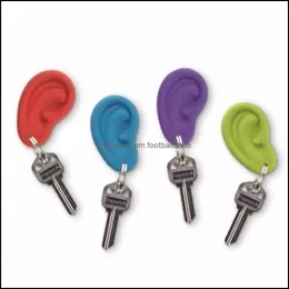 Chaveiros Moda Aessórios Fred Anel Ear Chaveiro Chaveiro Caçoe Presente Sile Keychain Atacado com preço de fábrica Drop entrega 2021 MDDES