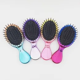 Magic Detangling Hairbrushes Hushåll Sundries Gradient Färgkam Professionell Massage Hair Combs Anti-Static Styling Tool Hairbrush Zyc58