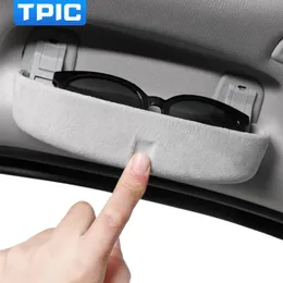 Other Interior Accessories TPIC Alcantara Car Glasses Case Sunglasses Storage Box Sun Visor Holder For E90 F20 F30 E46 E60 G20 G30