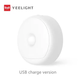 Xiaomi Mijia Yeelight LED-Nachtlicht, Infrarot, magnetisch, mit Haken, ferngesteuerter Körperbewegungssensor für Xiaomi Smart Home, USB-Aufladung