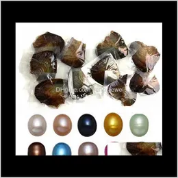 Loose Beads Jewelry Drop Delivery 2021 Wholesale Dyed Natural Pearls Inside Party In Bulk Open At Home Pearl Oysters With Vacuum Packaging Tb
