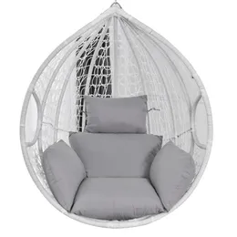 Camp Furniture Hanging Hammock Chair Swinging Garden Outdoor Soft Seat Cushion 220KG Dormitory Bedroom Back With Pillow