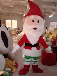 Halloween Santa Claus Mascot Kostym Toppkvalitet Tecknad Anime Tema Karaktär Vuxen Storlek Julkarneval Födelsedagsfest Fancy Dres