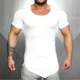 279 Maglie sportive primaverili da uomo T-shirt T-shirt fitness manica corta estiva T-shirt sportiva da uomo in cotone