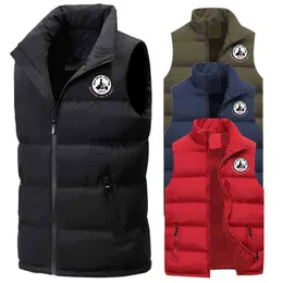 Men's Vests 2023 Autumn Winter Sportswear and Windproof Vt Svels Warm Et Jott Printing