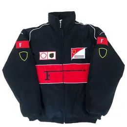 2023 NOWOŚĆ F1 Racing Suit Kurtki Formuła 1 styl retro college European Windbreaker Jacket Full Haftery WindProof Winted Bomber Kurtka