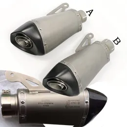 Motorcycle Exhaust System E-Mark Laser For S1000R 2010 2011 2012 2013-2023 S1000RR 2010-14 Carbon Muffler DB KIller 51mm 60mm 65mm