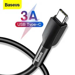 Cabos de telefone celularSuSB Tipo C Cabo para Samsung S20 Xiaomi Carga Rápida 3.0 Silicone USB C Cabo de Dados USB-C Fio de carregamento para