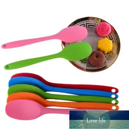 Spoons S/L Silicone Spoon Spatula Soup Kitchenware Kitchen Bakeware Utensil And Scoop Cooking Tools Kids 41