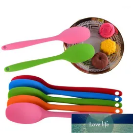 Cucchiai S/L Silicone Cucchiaio Spatola Zuppa Utensili da cucina Cucina Bakeware Utensili e paletta Utensili da cucina Bambini 41