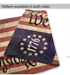 Newfree American Flag-Faith sobre medo deus jesus 3x5ft bandeiras 100d banners de poliéster indoor outdoor cor vívida alta qualidade com zzd9199