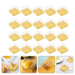 Gift Wrap 150 Pcs Moon Cake Blister Boxes Egg-yolk Puff Base Trays Festival