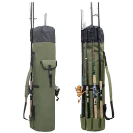 Boat Fishing Rods Portable Oxford Cloth Rod Bag Multi-Function Pole Storage Outdoor Reel Accessories Case Holder