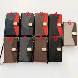 A General Wallet Leder Flip Cases für iPhone 13 Pro Max 11 12 Mini Samsung S21 A12 A32 A52 A72 A22 A51 A71 Halter Credit ID Card Slot Co