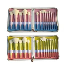 14pcs/set VDL Makeup Brushes My Destiny Pro Professional Colorful Blending Powder Foundation Contour Makeup Brush Set