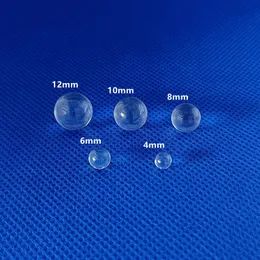 Quartzo transparente Terp Pearl Bead 4mm 6mm 8mm 10mm 12mm Fumar Dab Spinning Inserir bola para água Bong Nail Rigs Banger