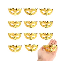 Party Decoration 24 Pieces Decorative Mini Masquerade Mask Decorations Mardi Gras Venetian Gift