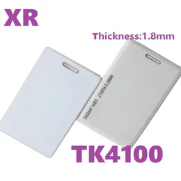 Xiruoer 100pcs/box Thickness 1.8mm RFID TK4100 Card 125KHZ RFID Card EM Thick ID cards For access control and attendance With ID Printing