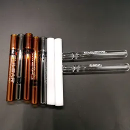 Pyrex Clear Glass Oil Burner Pipe- 손톱 농축 물질 흡연 튜브