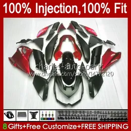 Body Injection Mold For KAWASAKI NINJA Z 1000 R Z1000 2010 2011 2012 2013 Years Bodywork 15No.85 Z-1000 Z1000R 2010-2013 Z-1000R 10 11 12 13 OEM Fairing Kit factory red