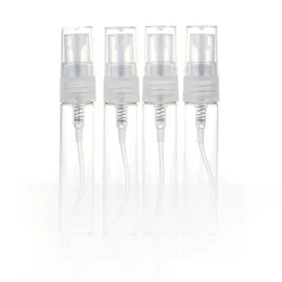 Wholesale 3000pcs/lot Small Perfume Vials Atomizer Refillable Pump Spray Bottles 3ML Sample PerfumeS Bottles DHL Free