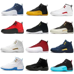 basketball men shoes Boots jumpman 12s 12 Royalty Taxi Utility Grind Dark Concord Reverse Flu Game Playoff University Gold Indigo mens