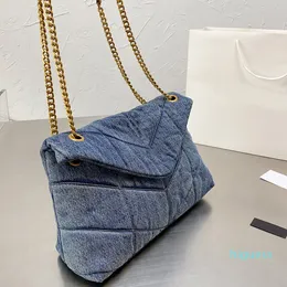 Bayanlar Messenger Çanta Luxurys Tasarımcılar Anne Çanta Moda Çanta Omuz Cep Telefonu Çanta Debriyaj Tote Crossbody Cüzdan Kovboy Zincirleri