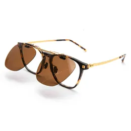Okulary przeciwsłoneczne Podwójne Flip Męskie i damskie Steampunk Spersonalizowane Okulary Optyczne