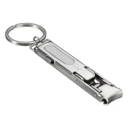 Key Ring Ultra Tunn Nail Clipper Pedicure Manicure Care Tool Light Weight Skärande kompakt skärare