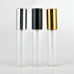 50PCS 10 ml Travel Spray Bottle Perfume Portable Tom Kosmetiska Fodral Presentprov Mini Parfum Makeup ContainRs