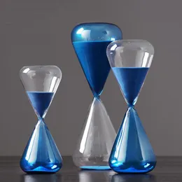 Zegarki Akcesoria Inne 2023 EST Light Luksusowy cichy niebieski hourglas staw domowy biuro biur biurowy