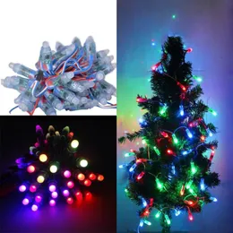 50 pz / lotto DC5V 12V Full Color WS2811 Pixel LED Modulo SMD RGB Luce digitale per la decorazione Pubblicità Moduli luminosi dell'albero di Natale