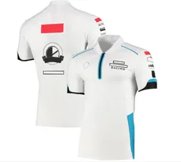 2021 f1 T-shirt Formula One car LOGO team uniform racing suit short-sleeved T-shirt male Polo shirt custom made car club clothing236e
