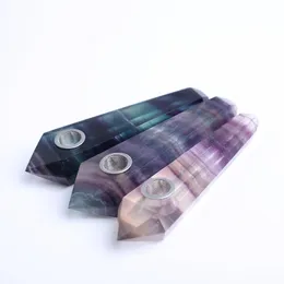 Crystal Fluorite Roombic Pipe Cigarette Holder Holder Производитель Прямые продажи для внешней торговли