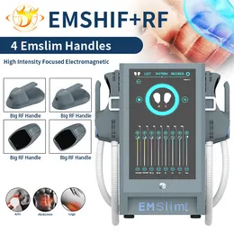 풋 마사지 4 개 손잡이 emslim rf ems 슬림 전자기 근육 건물 건물 지방 연소 기계 울트래 페이프 머신 지방 화상