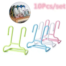 10PCS/Set Shoes Rack Organizer Cabinet Shoe Drying Rack Stand Shelf Children Kids Shoes Storage Wardrobe Organizer Plastic 210609