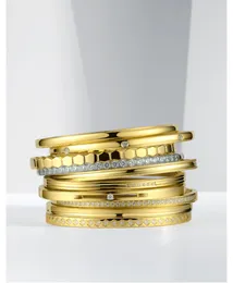 Multilayer Bangle Crystal Bangles Gold Color Stack Bracelets For Women Jewelry Wholesale 182004